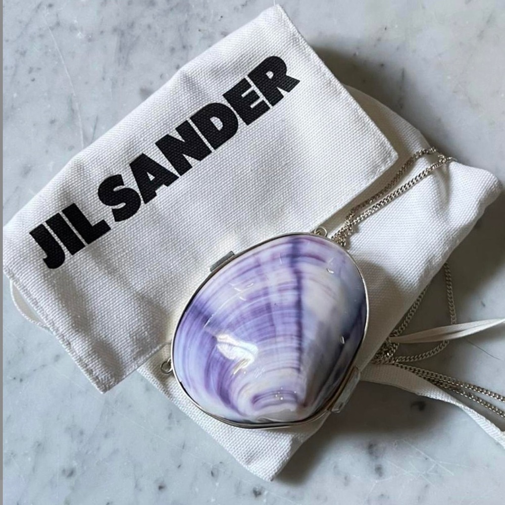 JIL SANDER LIMITED MINI SEASHELL CROSSBODY